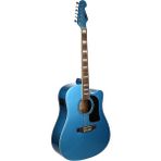 DMX Guitars DAG100CE BL Elektro Akustik Gitar (Blue)