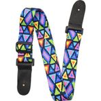 DMX Guitars Neon Tribal Desenli Renkli Gitar Askısı