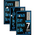 Dna Yayınları 7. Sınıf Matematik + Fen + Türkçe Soru Bankası