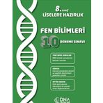 DNA Yayınları - 8. Sınıf Fen Bilimleri 10 Deneme Sınavı