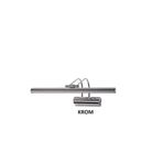 DNC LIGHTING ANAHTARLI 35 CM KROM KASA BEYAZ IŞIK ELEKTRİKLİ BANYO DUVAR AYNA TABLO AYDINLATMA FLÜT KUĞU APLİK