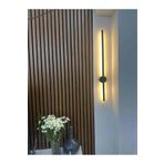 DNC LIGHTING PİLLİ DEĞİLDİR 75 CM KROM KASA SARI IŞIK ELEKTRİKLİ ANAHTARLI ÇUBUK-STİCK-TABLO-KORİDOR-YATAK BAŞI APLİK - BİR ADET