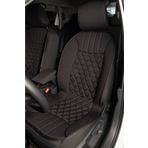 DNCTUNING Honda Civic Fc5 Lüks Oto Koltuk Minderi Ön 2'li Set Elegance Siyah