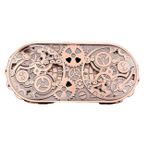DND için Fidget Spinner Zar, 7'si 1 arada Yenilik Mekanik Dişli Rölyef Metal Zar Seti, Zindanlar ve Ejderhalar Hediyeleri, Çift Tekerlek Rol Yapma Oyunu Zarlar, Fantezi D&D Masa Üstü RPG Bakır