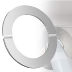 DNGH Soba borusu rozeti 150mm-160mm kapak rozeti bölünmüş paslanmaz çelik duvar rozeti boru manşetleri musluk kapağı 160 mm delik çapı/kenar 30 mm