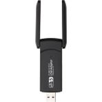 DNR Bilişim 1300MBPS Usb3.0 Wifi 5 Adaptörü Dual Band 2.4g 5ghz Kablosuz Wifi Anten USB Ethernet Ağ Kartı