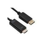Dnr Bilişim Dp & Hdmı 4K Ultra Hd Displayport To Hdmi Kablo 1.8 Metre Altın Uç