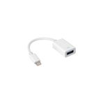 DNR Bilişim Iphone Apple Lightning To Dişi USB Otg Kablo Ios Kablo USB Dönüştürücü Adaptör