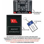 Dnslgrup Kişiye Özel Isimli Motor Plakalık 1 Adet Plakalık Ruhsat Kabı Anahtarlık