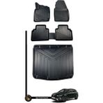 Dnz Fiat Egea Cross Uyumlu 3D Havuzlu Oto Paspas ve Bagaj Havuzu Nora Set - Siyah