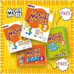 Dnz Kurmay Elt Yayınları 2. Sınıf More More English Practice Book Free Stıckers Craft Book & Readers 2021 DK35