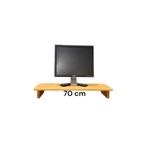 Dnz Masaüstü Pc Monitör Ekran Yükseltici Organizer Sehpa70 Cm Masif Ahşap Çam
