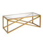 Do Gold Metal Cam Orta Sehpa