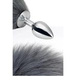 Do it Love - Çelik Anal Plug Tıkaç- Dişi Kurt Kuyruğu - Fantezi Tıkaç - 44cm Kuyruk 28mm Tıkaç