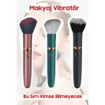 Do It Love - Gizli Arkadaş - Makyaj Fırçası Vibratör - Makyaj Tazelerken Zevk Alın - Bronz