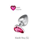 Do it Love - Kalpli Taş 3 lü Anal Tıkaç Set - Küçük Orta Büyük Boy An*l Plug - 3 lü Set Anal Plug