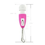 Do it Love - Mini Vibratör - Anahtarlık Vibratör - Mini Masaj Aleti - 6cm - Pembe