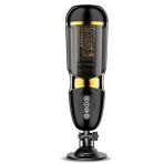 Do it Love - Otomatik Vantuzlu Mastürbatör - Eller Serbest - USB Şarjlı - Realistik Vajina - Siyah