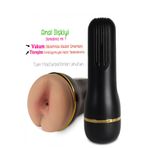 Do it Love - Premium Plus Realistik Vakumlu ve Titreşimli Anal Giriş Mastürbatör