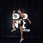 Do Not Stop Fitness Spor Salonu Poster Duvar Kağıdı