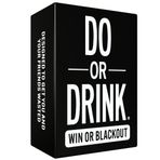 Do or Drink Yetişkinler için İçme Kart Oyunları - Oyun Gecesi ve Partiler için Eğlenceli Yetişkin Oyunları - 350 Kart ve İçmenizi Sağlayacak 175 Zorluk ile 21. Doğum Günü Hediyesi ve Bekarlığa Veda