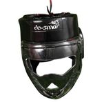 Do-Smai KO-372 Siyah Yüz Korumalı Kask
