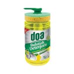 Doa 1000 ml Süngerli Limon Kokulu Sıvı Bulaşık Deterjan Cilt Dostu Özelliklerle Hijyenik Temizlik Sağlar - Option-1