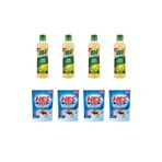 Doa Arap Sabunu 1000 Ml X 4 Adet + Çamaşır Sodası 500Gr X 4 Adet, 4x4 arapsoda