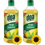 Doa Arap Sabunu 2 x 1 lt Doğal Temizlik Ürünü Yüzey Temizleyici Özelliğiyle