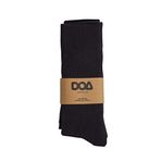 Doa Bambu Erkek Soket Çorap - 5'li (Siyah, 43-46)
