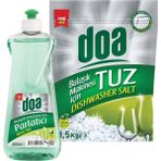 Doa Bulaşık Makinesi Parlatıcı 500 ml & Tuz 1,5 kg - 1,5 KG & 500 ML