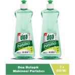 Doa Bulaşık Makinesi Parlatıcı 500 ml Vegan x 2 Adet - 2 x 500 Ml