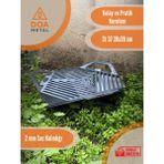 Doa Campfire - Doa Metal Sökülebilir Çantalı Taşınabilir Mangal & Ateş Çukuru - 39 cm