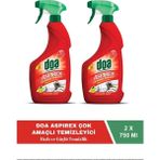 Doa Çok Amaçlı Temizleyici Aspirex 750 ml Vegan x 2 Adet - 2 x 750 Ml