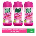 Doa Granül Çamaşır Parfümü & Çamaşır Yumuşatıcı Orkide Çiçeği 3 x 210 Gr