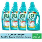 Doa Sıvı Çamaşır Deterjanı Renkliler Ve Beyazlar Bakım Ve Koruma 4 X 2700 Ml