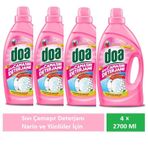 Doa Sıvı Çamaşır Deterjanı Yünlü Ve Narinler 4 X 2700 Ml