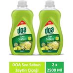 Doa Sıvı Sabun Zeytin Çiçeği 2.5 Lt x 2 Adet - 2500 Ml