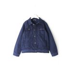 DobaKids Cepli Erkek Çocuk Denim Ceket Çocuk Kot Mont 5-14 Yaş Lacivert