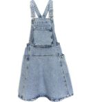 DobaKids Kanguru Cep Detaylı Kız Çocuk Denim Jile Mavi 001-0001992 - 7 - 8 Yaş