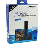 Dobe Playstation 4 Uyumlu Slim Ps4 Pro Fanlı Stand Ve Oyun Kolu Usb Şarjlı Ps4 Şarj Stand