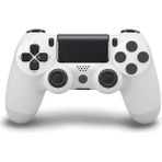 Dobe Ps4-Pc-Android Box-Android-Ios Telefon Tablet Uyumlu Titreşimli Bluetooth Oyun Kolu - Beyaz