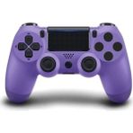 Dobe Ps4-Pc-Android Box-Android-Ios Telefon Tablet Uyumlu Titreşimli Bluetooth Oyun Kolu - Mor