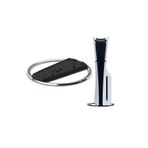 Dobe PS5 / PS5 Slim Konsol Diskli ve Dijital Model için Vidalı Metal Dikey Stand