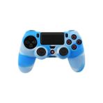 Dobe Sony Ps4 Joystick Silikon Koruyucu Kamuflaj MB-Mavi-Beyaz Kılıf