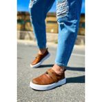 Dobeny Cırtlı Günlük Erkek Casual Ayakkabı Taba