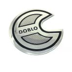 Doblo Yakıt Depo Kapağı Alüminyum Sticker Etiket 13.7Cm