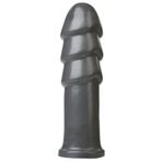 Doc Johnson B-10 Warhead 26 Cm Yumuşak Siyahi Realistik Dildo