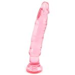 Doc Johnson Crystal Jellies 5.5'' Dildo Kırmızı Realistik Penis