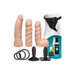Doc Johnson Vac-U-Lock Dual Density Starter Set Strapon Set